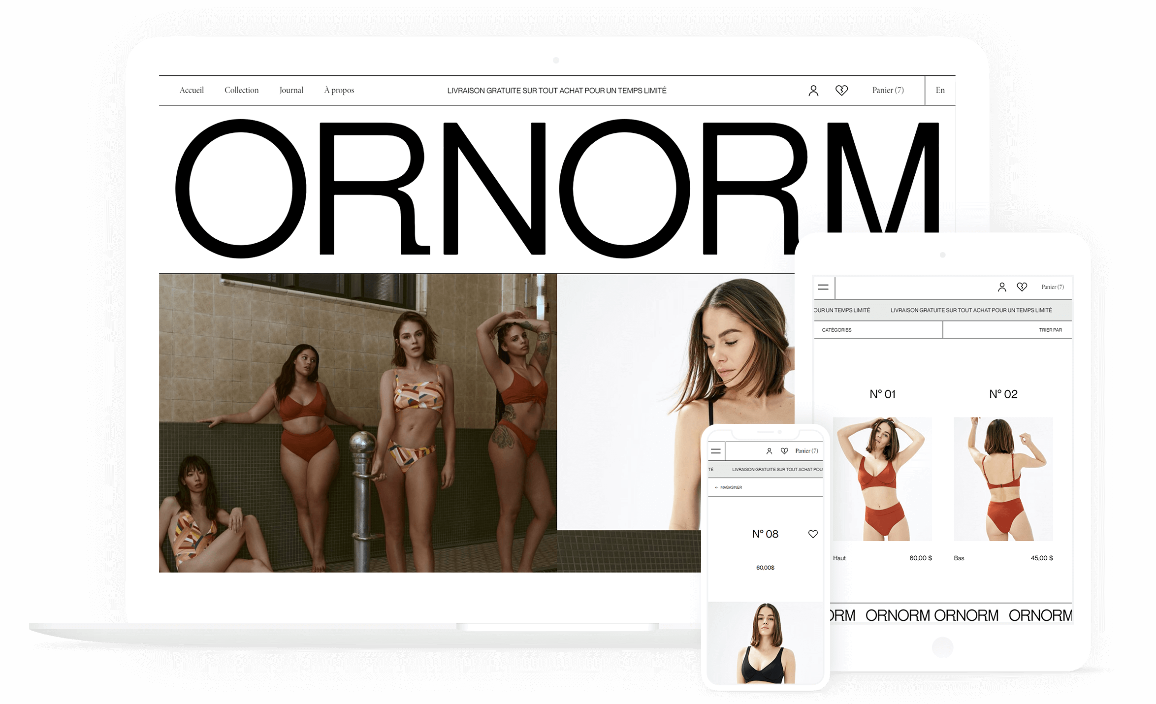 ORNORM mockup