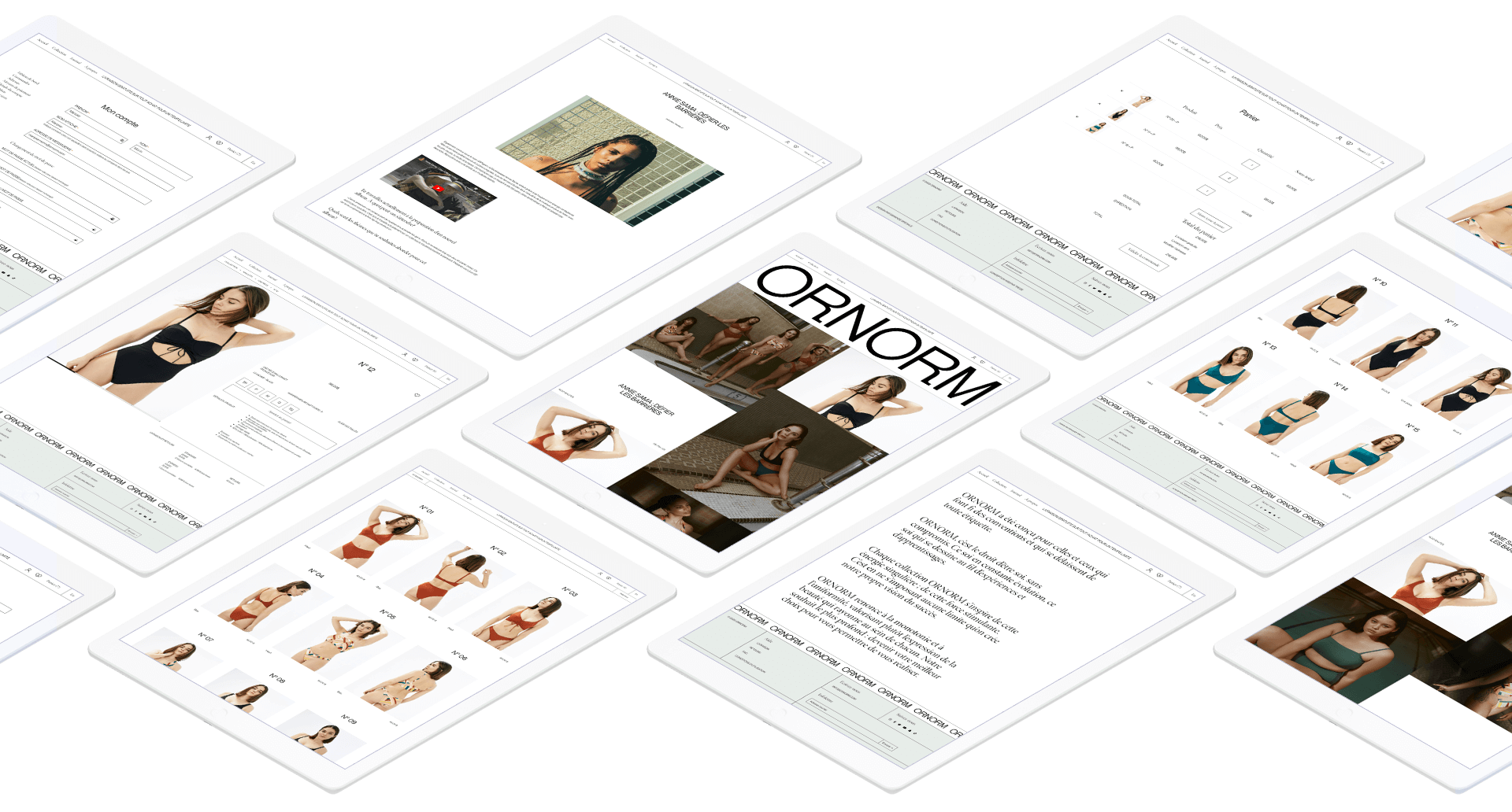 ORNORM mockup