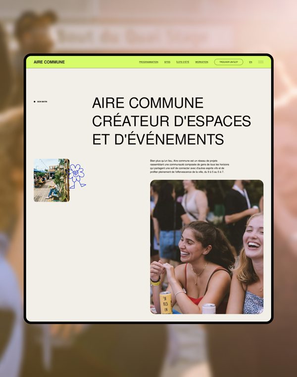 Featured image for project Aire commune